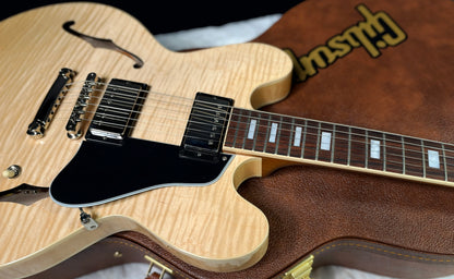 NEW ! Gibson ES-335 Block Inlay - Figured Natural - Authorized Dealer - Beautiful Maple - 8.5 lbs - G07910