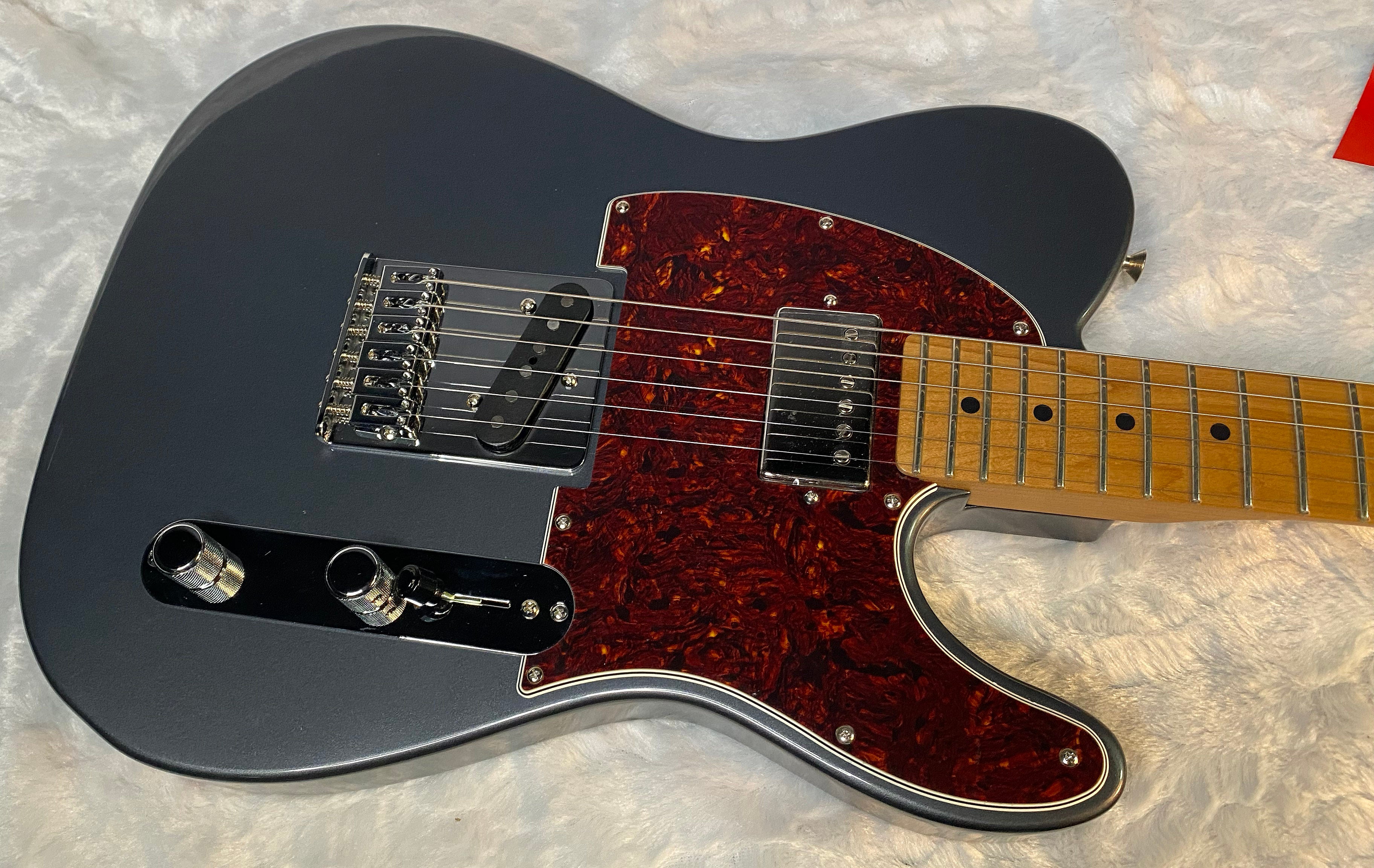 NEW! Fender Limited Edition Player II Telecaster - FSR - Roasted Maple Neck/Board - Custom Shop Texas Special Bridge P/U - Charcoal Frost Metallic - 8lbs - Authorized Dealer - G05767