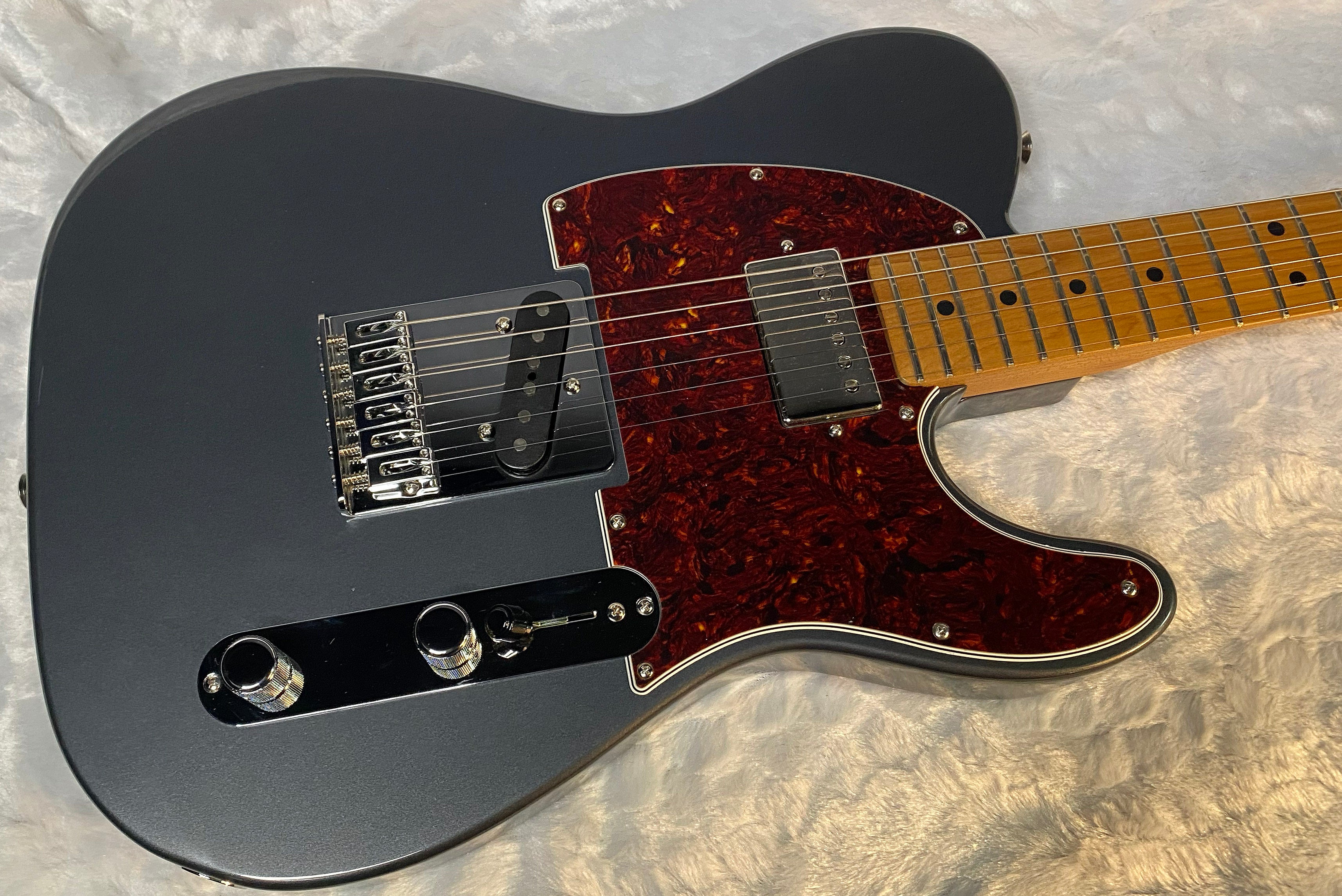NEW! Fender Limited Edition Player II Telecaster - FSR - Roasted Maple Neck/Board - Custom Shop Texas Special Bridge P/U - Charcoal Frost Metallic - 8lbs - Authorized Dealer - G05767
