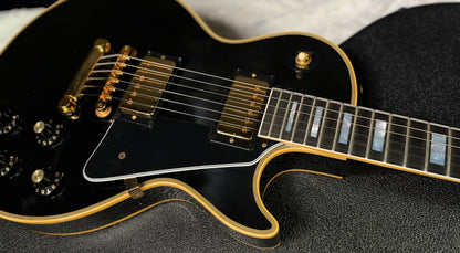 NEW! Gibson Custom Shop Murphy Lab '68 Les Paul Custom Reissue Ultra Light Aged Ebony Authorized Dealer - 9.3 lbs - G07925