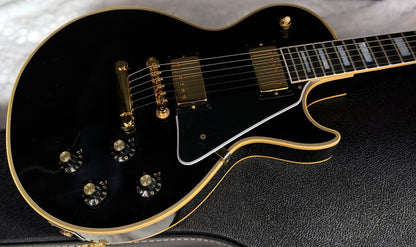 NEW! Gibson Custom Shop Murphy Lab '68 Les Paul Custom Reissue Ultra Light Aged Ebony Authorized Dealer - 9.3 lbs - G07925