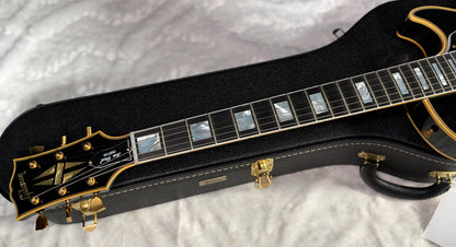 NEW! Gibson Custom Shop Murphy Lab '68 Les Paul Custom Reissue Ultra Light Aged Ebony Authorized Dealer - 9.3 lbs - G07925