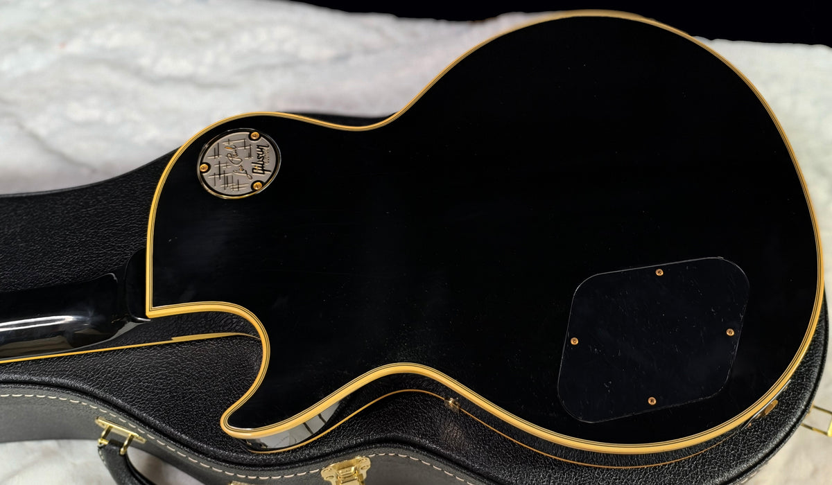 NEW! Gibson Custom Shop Murphy Lab '68 Les Paul Custom Reissue Ultra Light Aged Ebony Authorized Dealer - 9.3 lbs - G07925