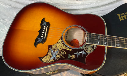 NEW! Gibson Custom Shop Dove - Doves In Flight - Made 2 Measure - Custom Ordered in Autumnburst Finish - Authorized Dealer - 5 lbs - G06614