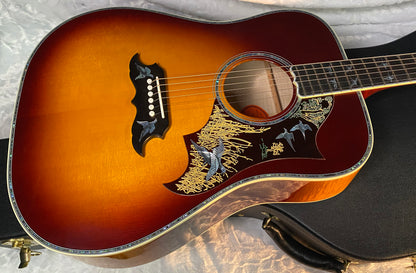 NEW! Gibson Custom Shop Dove - Doves In Flight - Made 2 Measure - Custom Ordered in Autumnburst Finish - Authorized Dealer - 5 lbs - G06614