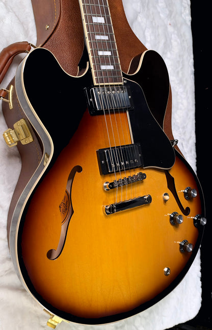 NEW ! Gibson ES-335 60s Semi-hollowbody Electric Guitar - Vintage Burst - Authorized Dealer - 8.6 lbs - G07994