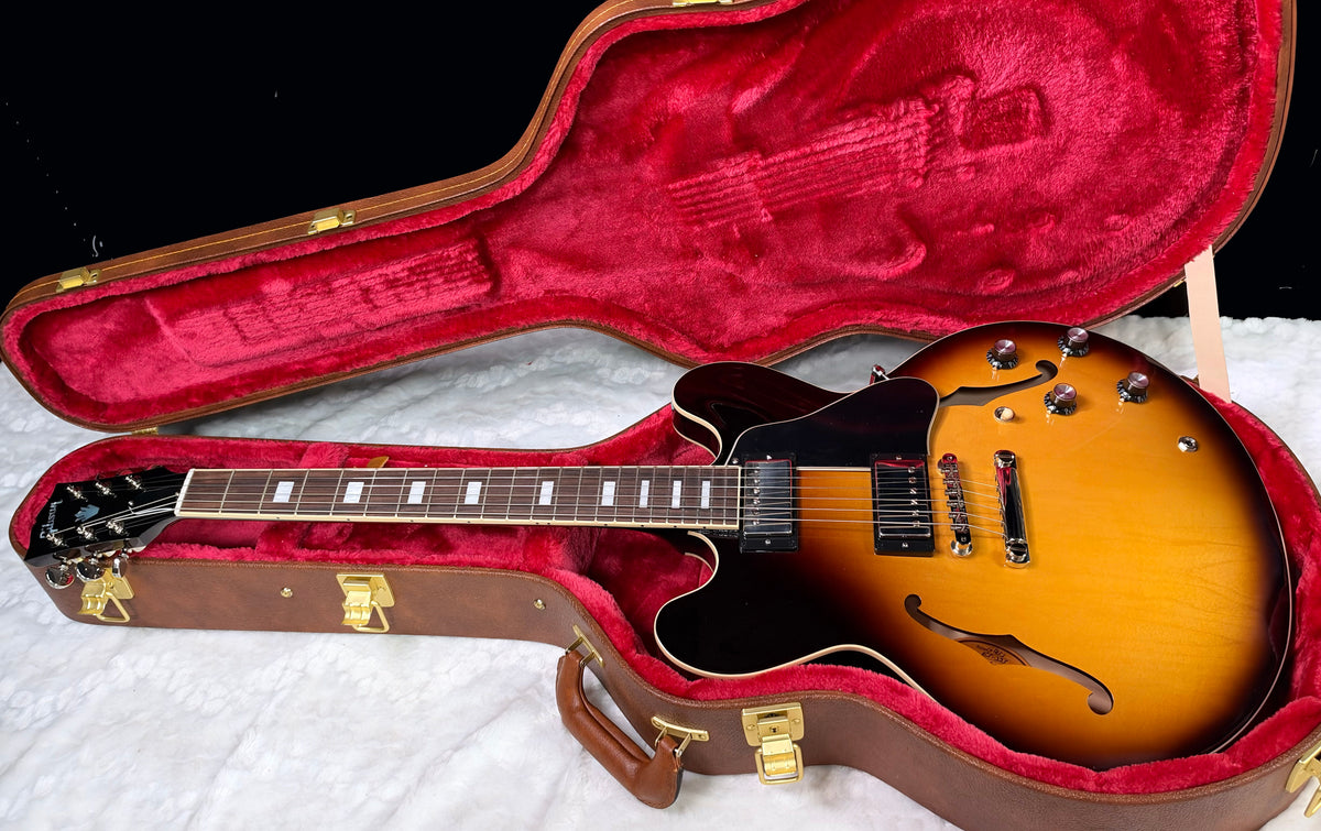 NEW ! Gibson ES-335 60s Semi-hollowbody Electric Guitar - Vintage Burst - Authorized Dealer - 8.6 lbs - G07994