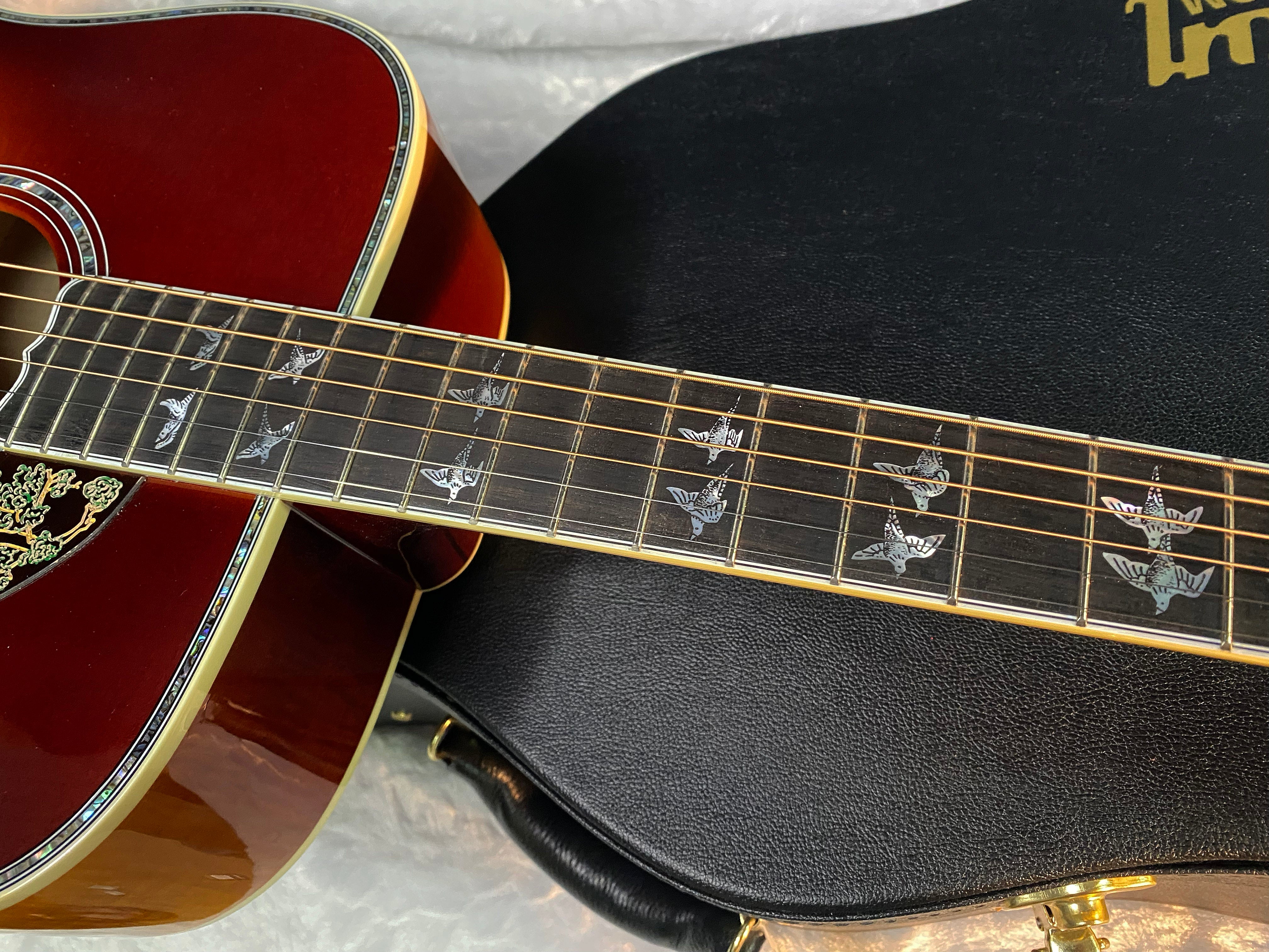 NEW! Gibson Custom Shop Dove - Doves In Flight - Made 2 Measure - Custom Ordered in Autumnburst Finish - Authorized Dealer - 5 lbs - G06614