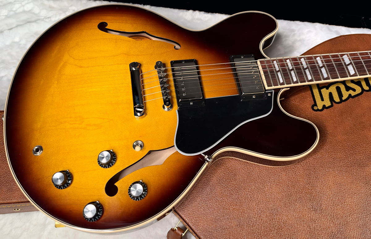 NEW! Gibson ES-345 Semi-Hollowbody Electric Guitar - Vintage Burst - Authorized Dealer - 8.4 lbs - G07985