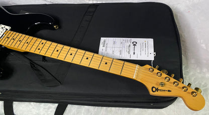 NEW! Charvel American Neo-Classic San Dimas SD1 HH HT - Hard Tail - Seymour Duncan Pick-UPs - Gloss Black - Authorized Dealer - 7.65lbs - G07214