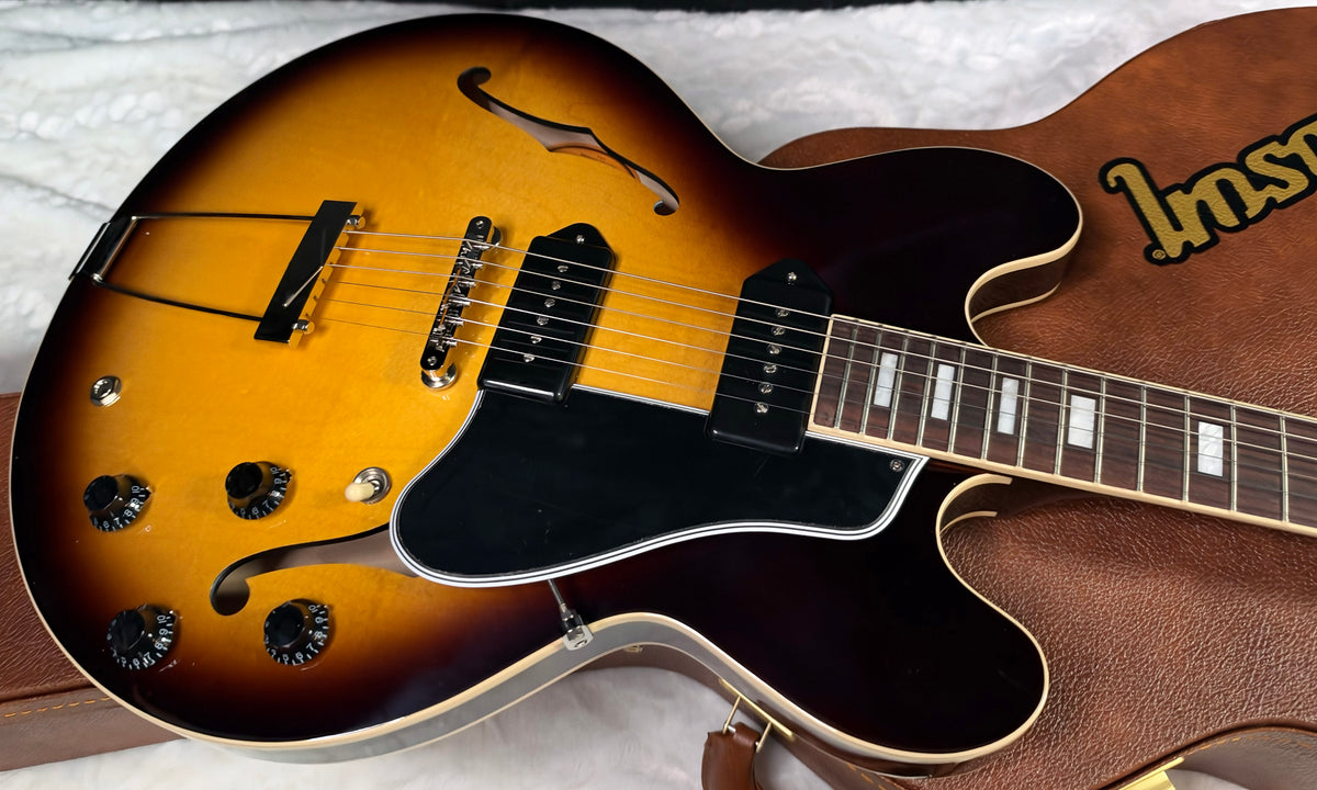 NEW ! Gibson ES-330 Hollowbody Electric Guitar - Tobacco Burst - Authorized Dealer - Only 6.3 lbs! G07991