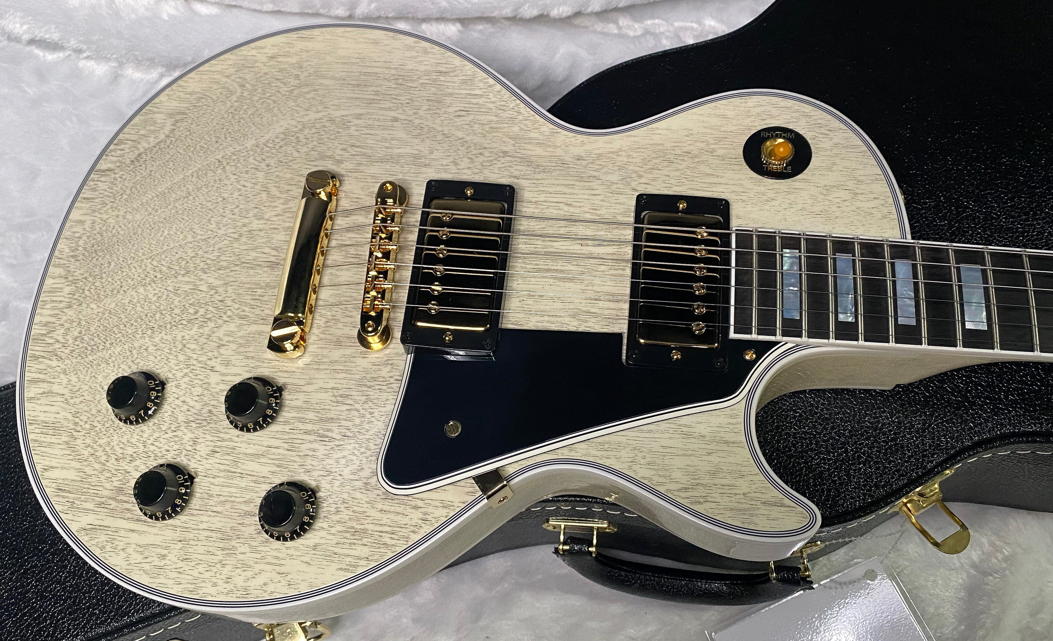 NEW! Gibson Les Paul Custom 1957 Reissue VOS - Custom Ordered in TV White - Custom Shop - 9.75 lbs - Authorized Dealer - G07212