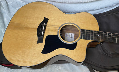 MINT Taylor 214ce Plus Grand Auditorium Acoustic-Electric Guitar Natural Finish - 4.8lbs - Authorized Dealer - G05806