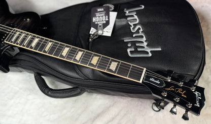 NEW ! Gibson Les Paul Studio Session - Translucent Ebony - Monster Flame Top - Authorized Dealer - 8.7 lbs - G07998