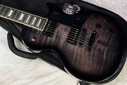 NEW ! Gibson Les Paul Studio Session - Translucent Ebony - Monster Flame Top - Authorized Dealer - 8.7 lbs - G07998