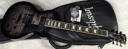 NEW ! Gibson Les Paul Studio Session - Translucent Ebony - Monster Flame Top - Authorized Dealer - 8.7 lbs - G07998