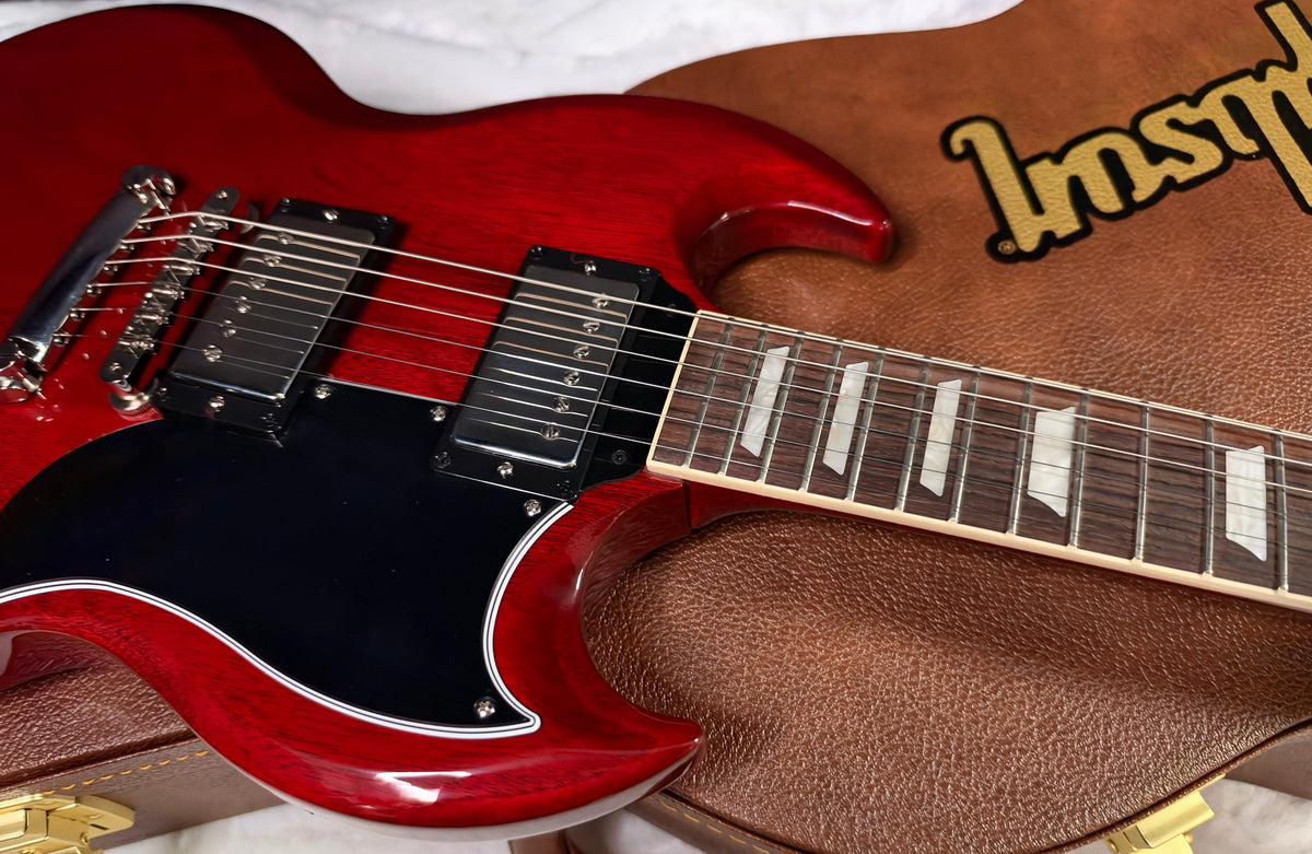 NEW ! Gibson SG Standard '61 Stop Bar - Vintage Cherry - Only 6.2 lbs - Authorized Dealer - G07990