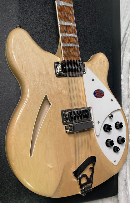 NEW! Rickenbacker 360/12 MG Maple Glo 12-String - Authorized Dealer - 7.8 lbs - G07216