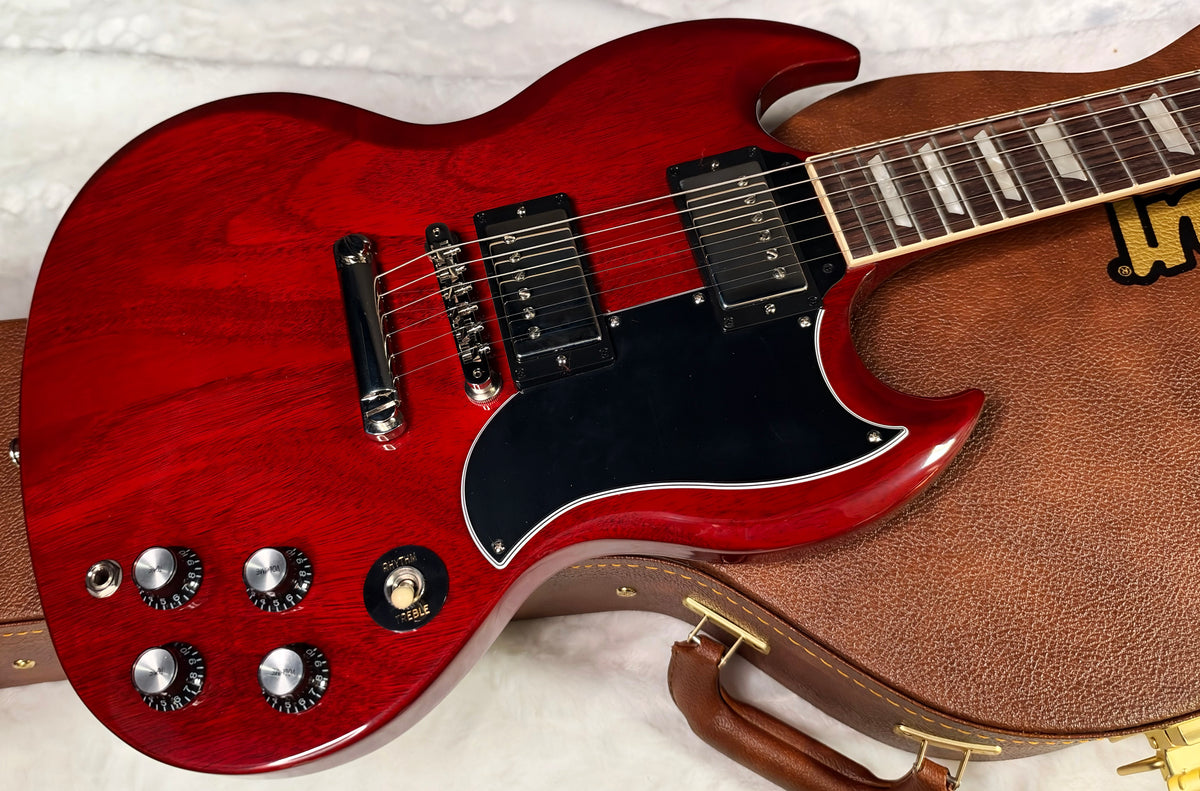 NEW ! Gibson SG Standard '61 Stop Bar - Vintage Cherry - Only 6.2 lbs - Authorized Dealer - G07990