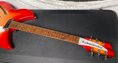 NEW! Rickenbacker 330 Fire Glo FG Fireglo - Semi Hollow Electric Guitar - Authorized Dealer - 7.5 lbs - G07211