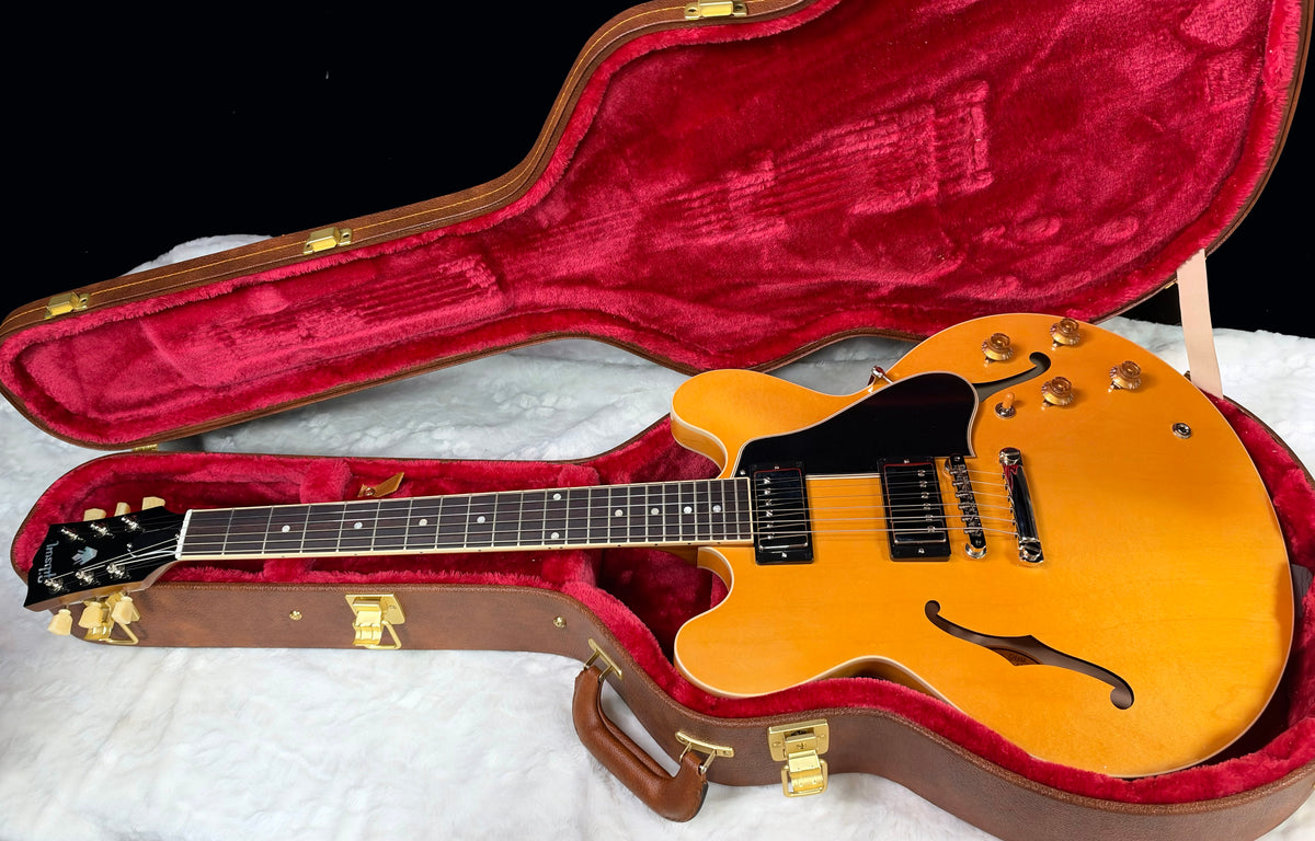 NEW ! Gibson ES-335 50s Semi-Hollowbody Electric Guitar - Vintage Natural - Authorized Dealer - 8.4lbs - G07995