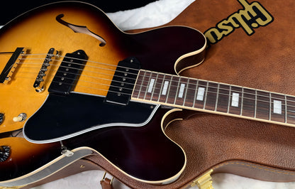 NEW ! Gibson ES-330 Hollowbody Electric Guitar - Tobacco Burst - Authorized Dealer - Only 6.2 lbs! G08002
