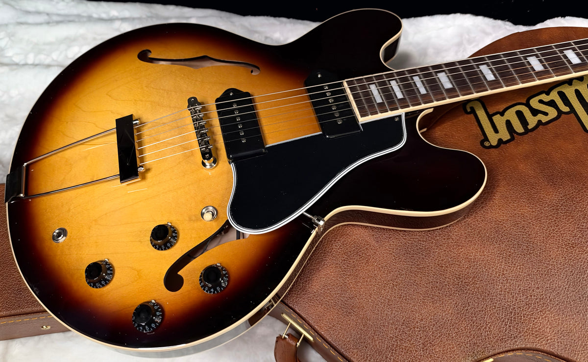 NEW ! Gibson ES-330 Hollowbody Electric Guitar - Tobacco Burst - Authorized Dealer - Only 6.2 lbs! G08002