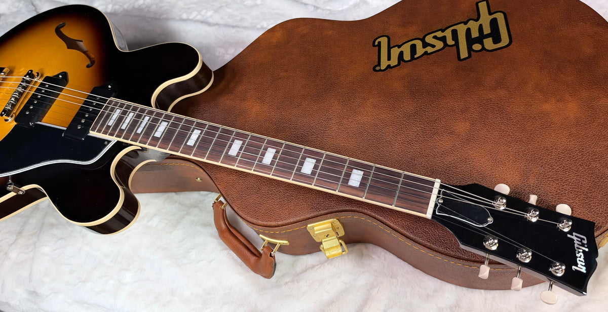 NEW ! Gibson ES-330 Hollowbody Electric Guitar - Tobacco Burst - Authorized Dealer - Only 6.2 lbs! G08002