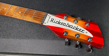 NEW! Rickenbacker 330 Fire Glo FG Fireglo - Semi Hollow Electric Guitar - Authorized Dealer - 7.8 lbs - G07209