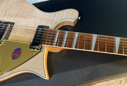 NEW! Rickenbacker 660/12 Maple Glo MG 7.45 lbs - Authorized Dealer - In Stock Ready to Ship- G06621