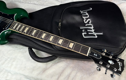 NEW ! Gibson SG Standard - Transparent Teal - Original Gibson Leather Gig Bag - Authorized Dealer - 6.6 lbs - G07905
