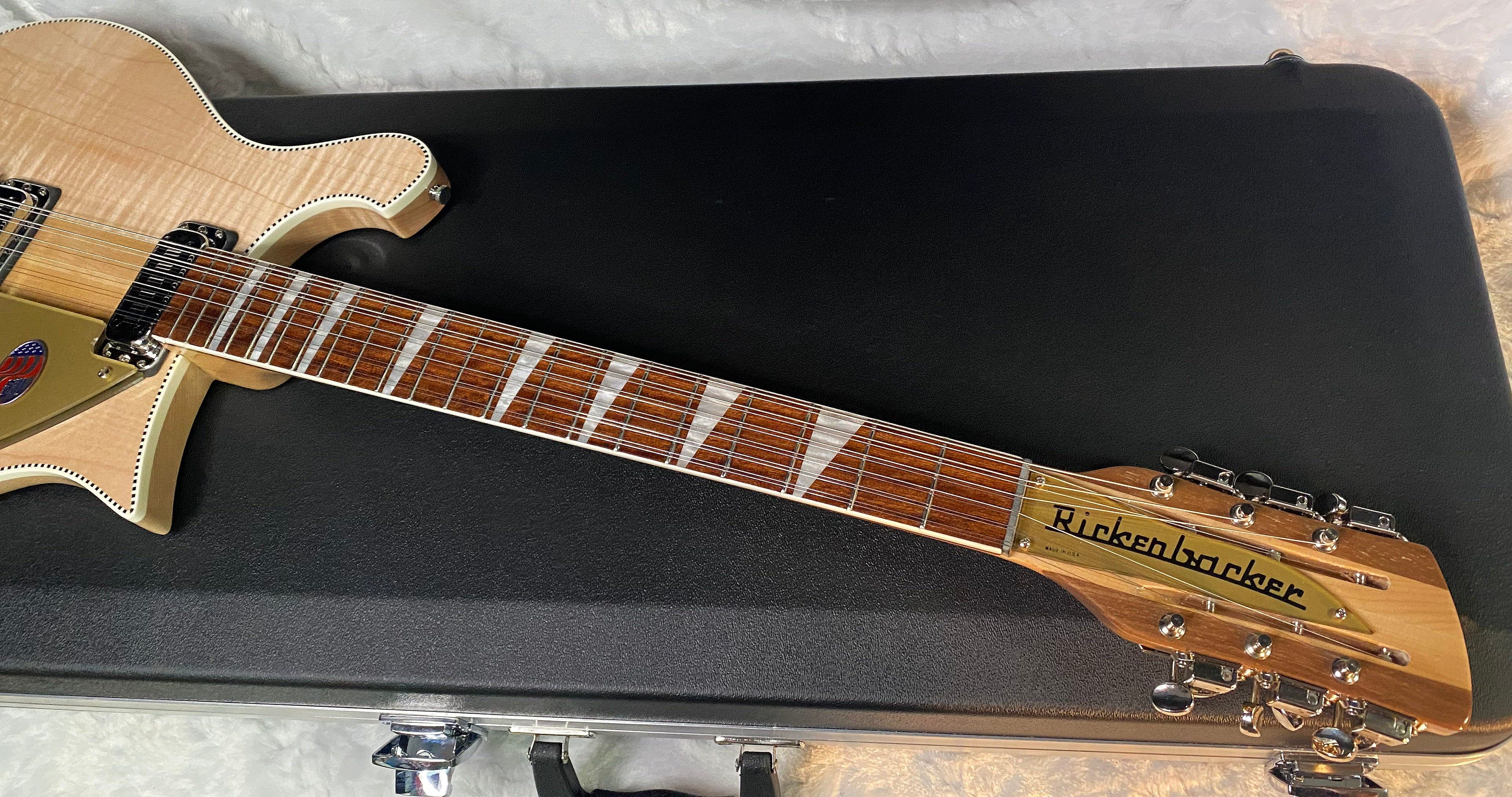 NEW! Rickenbacker 660/12 Maple Glo MG 7.45 lbs - Authorized Dealer - In Stock Ready to Ship- G06621