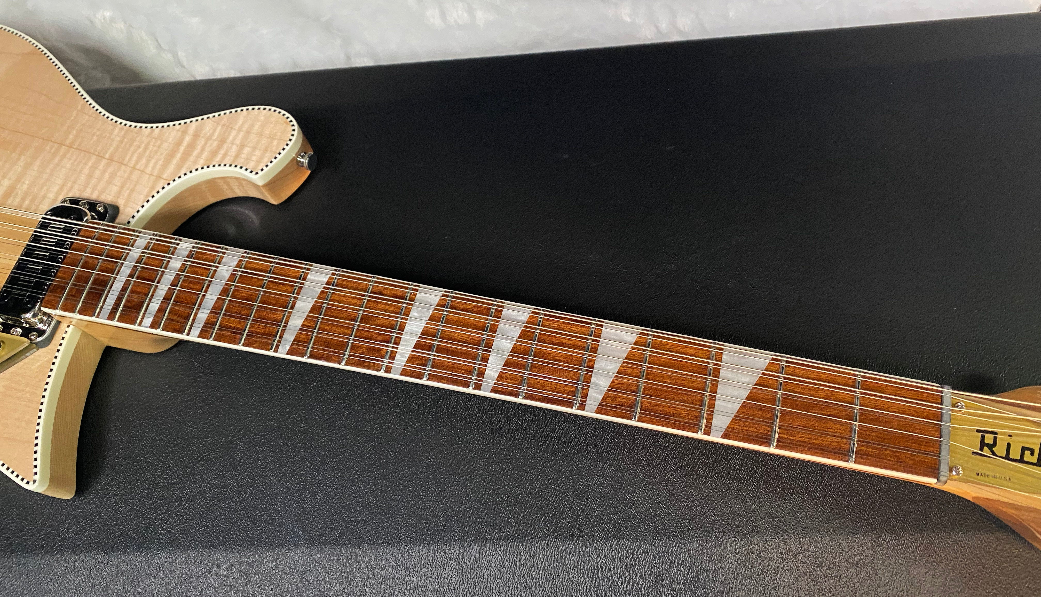 NEW! Rickenbacker 660/12 Maple Glo MG 7.45 lbs - Authorized Dealer - In Stock Ready to Ship- G06621