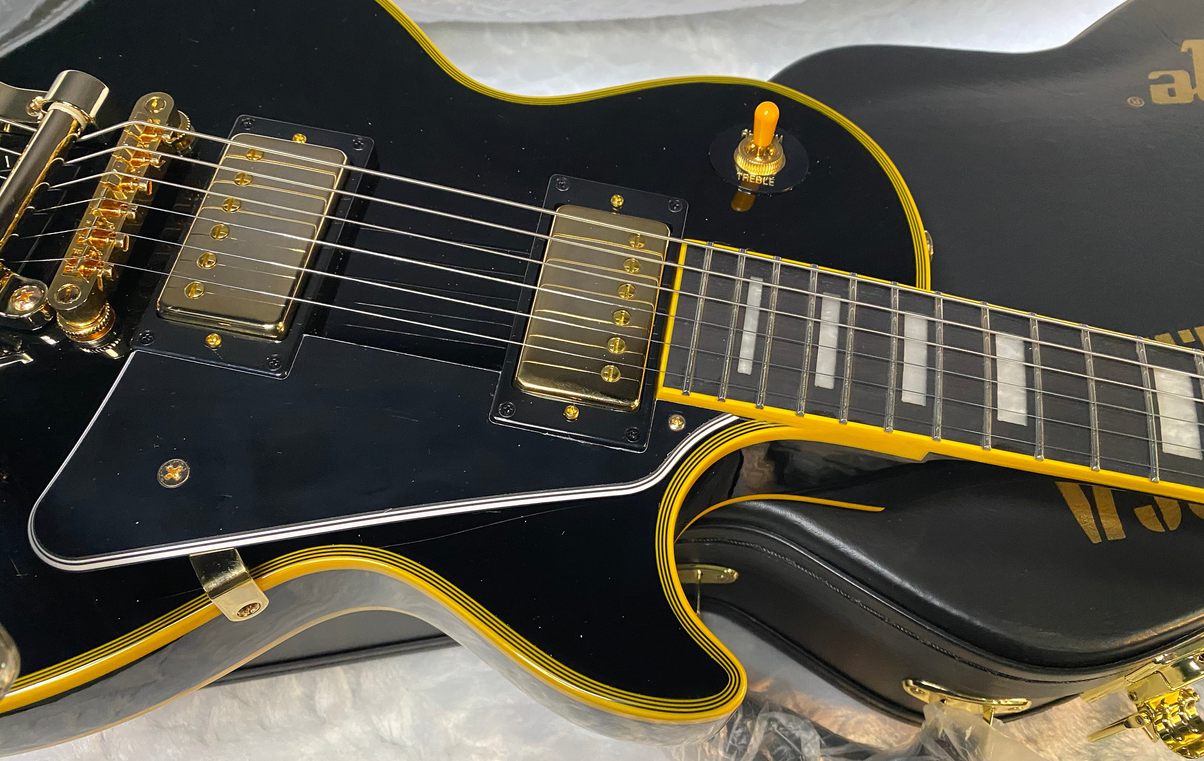 NEW! Epiphone Joe Bonamassa ‘59 Les Paul Custom - Bigsby - Limited Edition - Authorized Dealer
