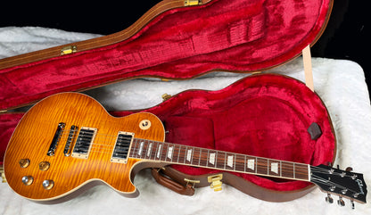 NEW ! Gibson Kirk Hammett "Greeny” Les Paul Standard﻿﻿ Greeny Burst - Killer Curly Flame Maple Top - Only 8.8lbs - Authorized Dealer - G07923