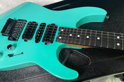 NEW ! Jackson Custom Shop Dinky HSH - Roasted Maple Neck & Ebony Fretboard - DK - Seafoam Green - Authorized Dealer - 8.3 lbs - G06618
