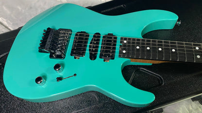 NEW ! Jackson Custom Shop Dinky HSH - Roasted Maple Neck & Ebony Fretboard - DK - Seafoam Green - Authorized Dealer - 8.3 lbs - G06618