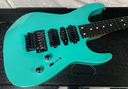NEW ! Jackson Custom Shop Dinky HSH - Roasted Maple Neck & Ebony Fretboard - DK - Seafoam Green - Authorized Dealer - 8.3 lbs - G06618