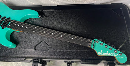 NEW ! Jackson Custom Shop Dinky HSH - Roasted Maple Neck & Ebony Fretboard - DK - Seafoam Green - Authorized Dealer - 8.3 lbs - G06618