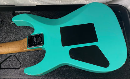 NEW ! Jackson Custom Shop Dinky HSH - Roasted Maple Neck & Ebony Fretboard - DK - Seafoam Green - Authorized Dealer - 8.3 lbs - G06618