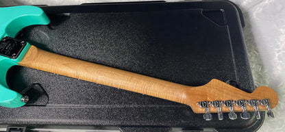 NEW ! Jackson Custom Shop Dinky HSH - Roasted Maple Neck & Ebony Fretboard - DK - Seafoam Green - Authorized Dealer - 8.3 lbs - G06618