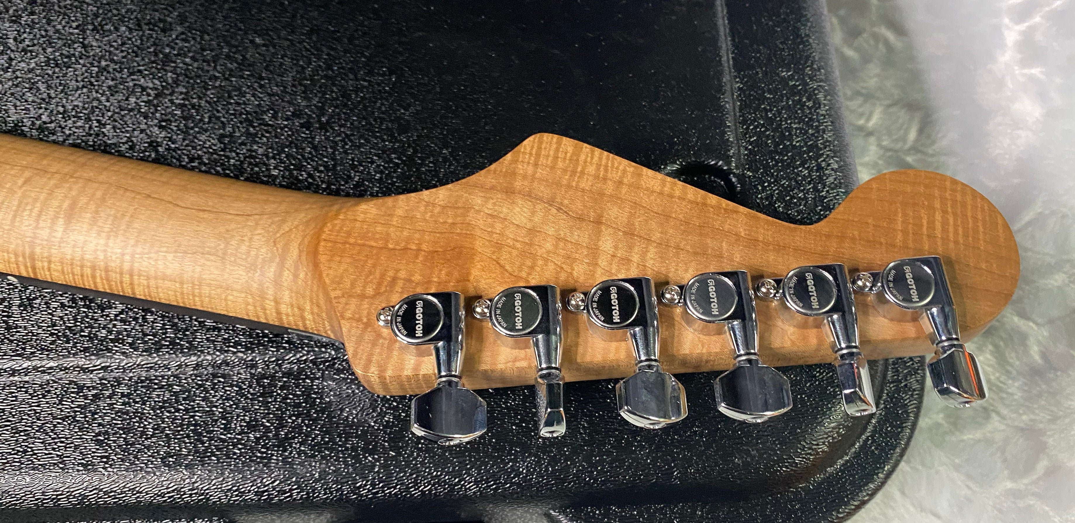 NEW ! Jackson Custom Shop Dinky HSH - Roasted Maple Neck & Ebony Fretboard - DK - Seafoam Green - Authorized Dealer - 8.3 lbs - G06618