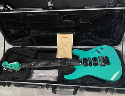NEW ! Jackson Custom Shop Dinky HSH - Roasted Maple Neck & Ebony Fretboard - DK - Seafoam Green - Authorized Dealer - 8.3 lbs - G06618