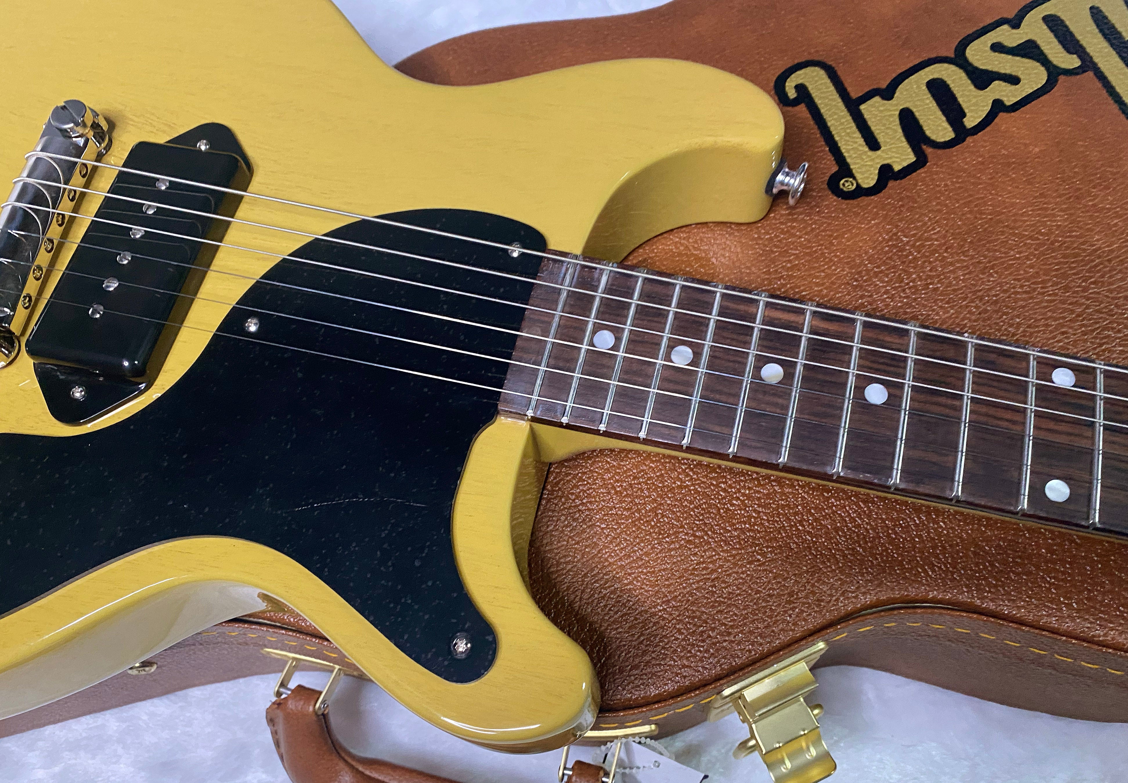 NEW! Gibson Les Paul Junior DC Double Cut - TV Yellow - Authorized Dealer - Only 6.85 lbs - G07220