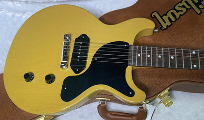 NEW! Gibson Les Paul Junior DC Double Cut - TV Yellow - Authorized Dealer - Only 6.85 lbs - G07220