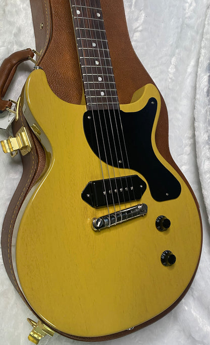 NEW! Gibson Les Paul Junior DC Double Cut - TV Yellow - Authorized Dealer - Only 6.85 lbs - G07220