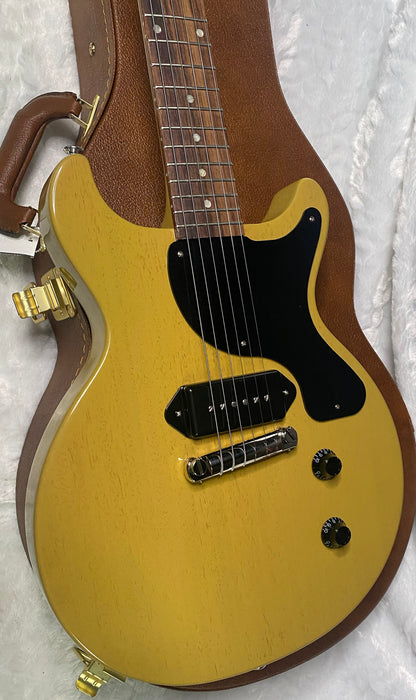 NEW! Gibson Les Paul Junior DC Double Cut - TV Yellow - Authorized Dealer - Only 6.5 lbs - G07219