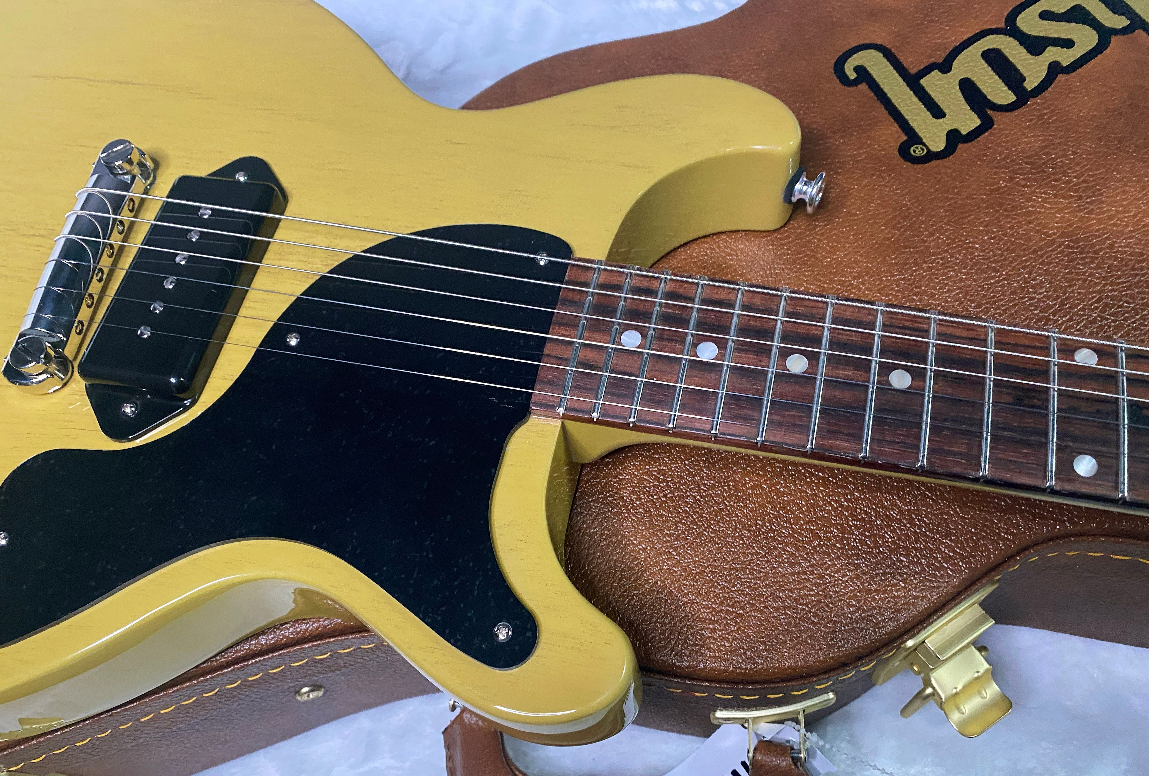 NEW! Gibson Les Paul Junior DC Double Cut - TV Yellow - Authorized Dealer - Only 6.9 lbs - G07218