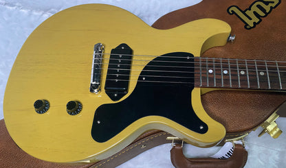NEW! Gibson Les Paul Junior DC Double Cut - TV Yellow - Authorized Dealer - Only 6.9 lbs - G07218