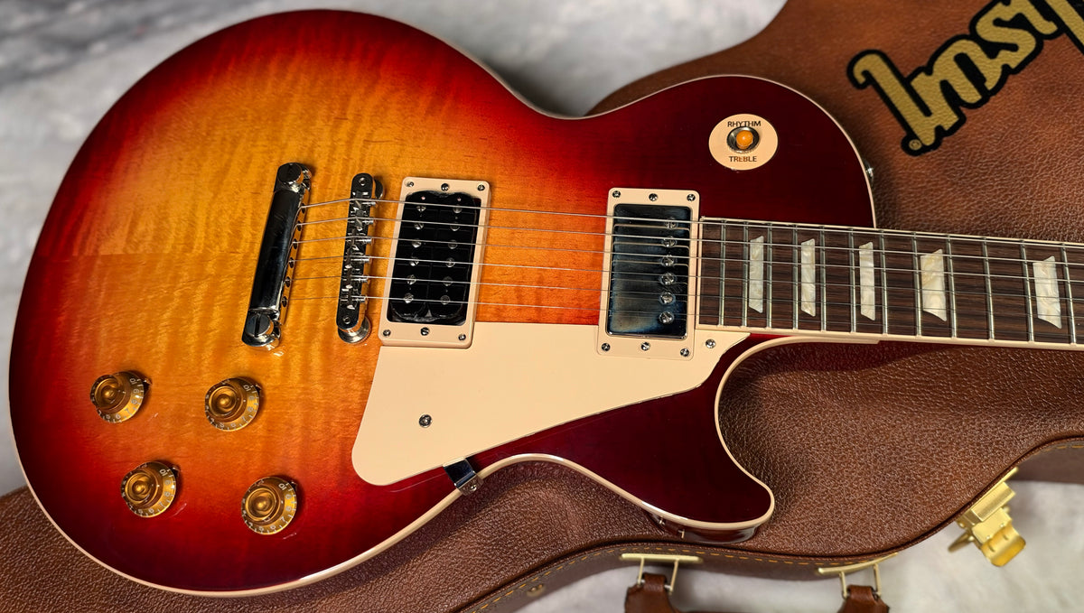 NEW ! Gibson Les Paul Standard '50s - AAA Flame - Factory Sunburst (custom shop finish) - Bizarre Guitar Limited Edition - Only 8.9 lbs - Authorized Dealer - G07963